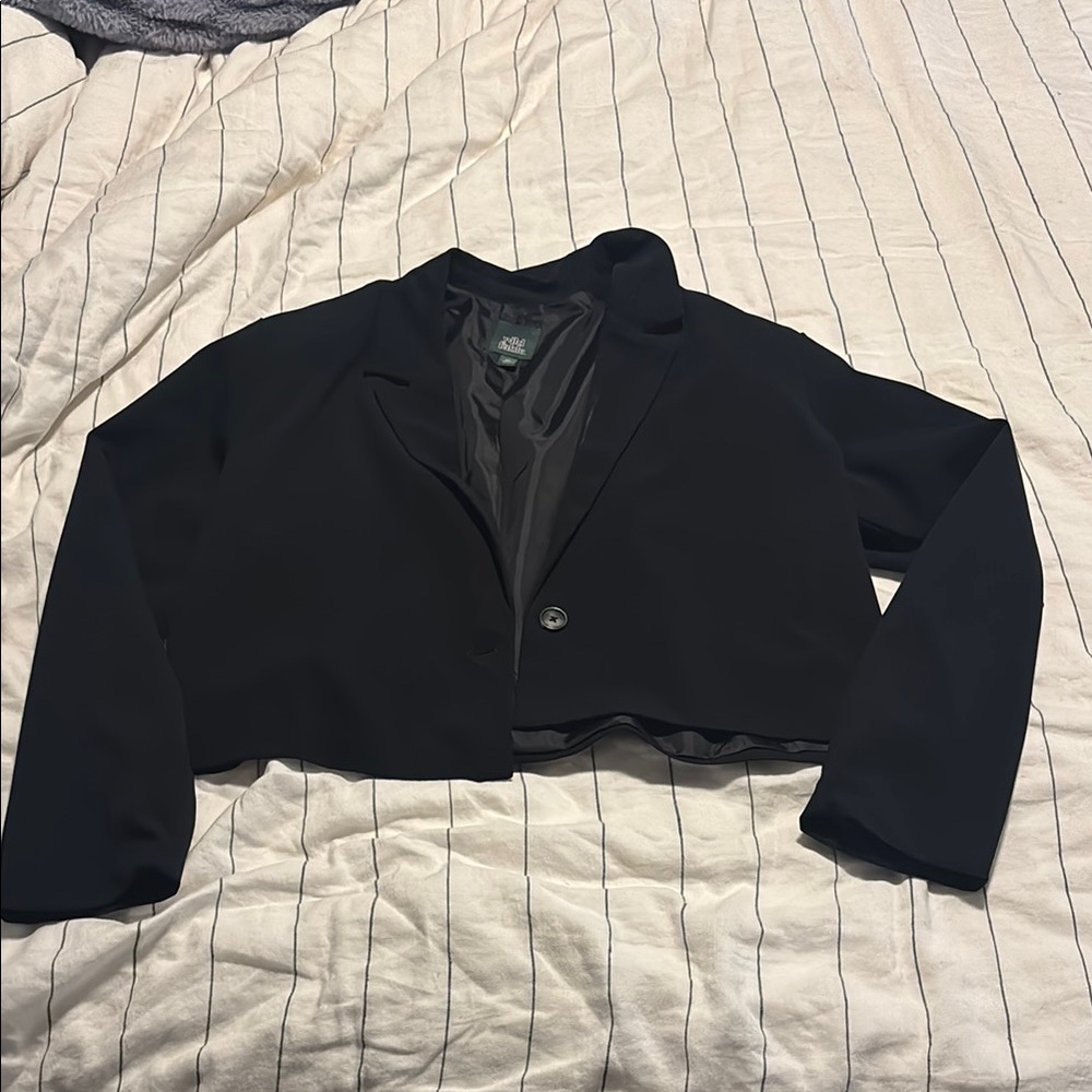Wild Fable Black Cropped Blazer